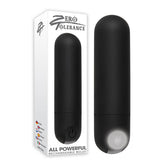 Zero Tolerance All Powerful Rechargeable Bullet 7.6 cm USB Bullet Black BULLETS
